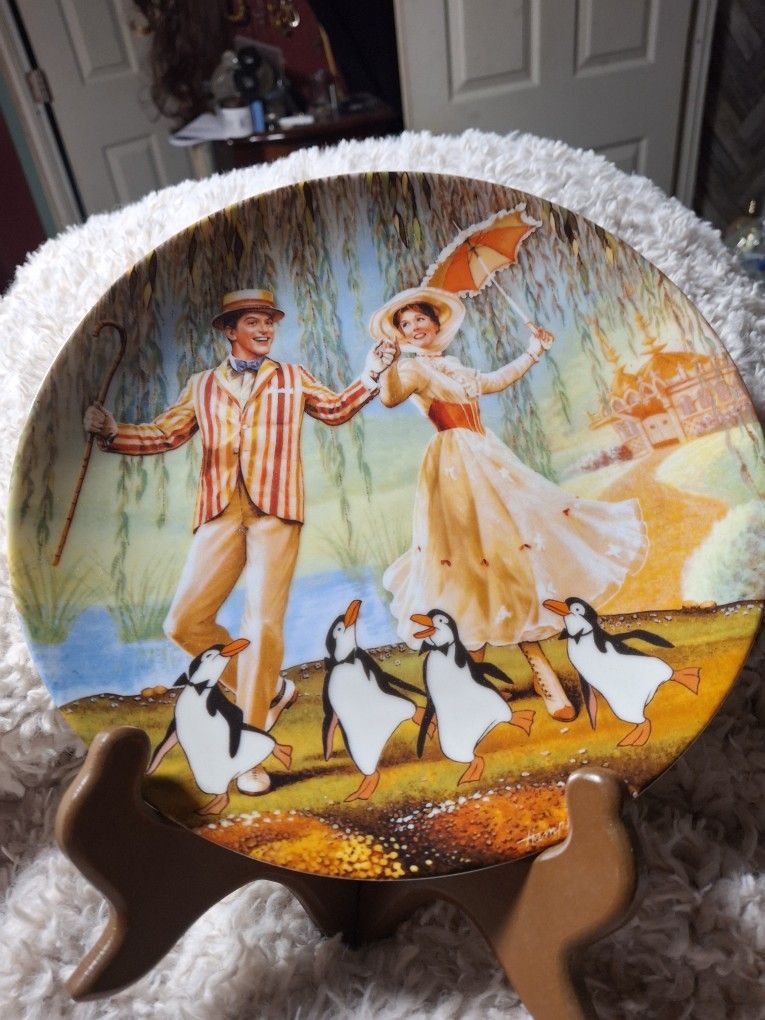 Mary Poppins Collectors Plate