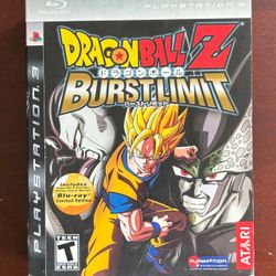 Dragon ballZ Burst Limit: Limited Edition For PlayStation 3