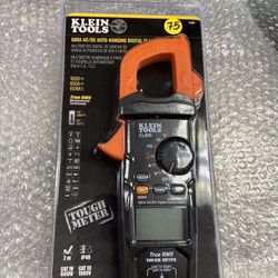 Klein Tools Cl800 Ac/Dc True Rms Auto Ranging Digital Clamp Meter