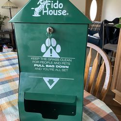 Fido House Pet Waste Baggie Dispenser