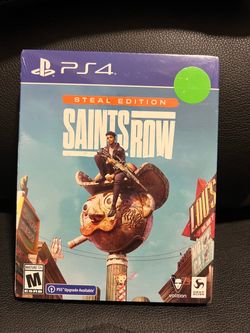 Saints Row Steal Edition PS4 Video Game