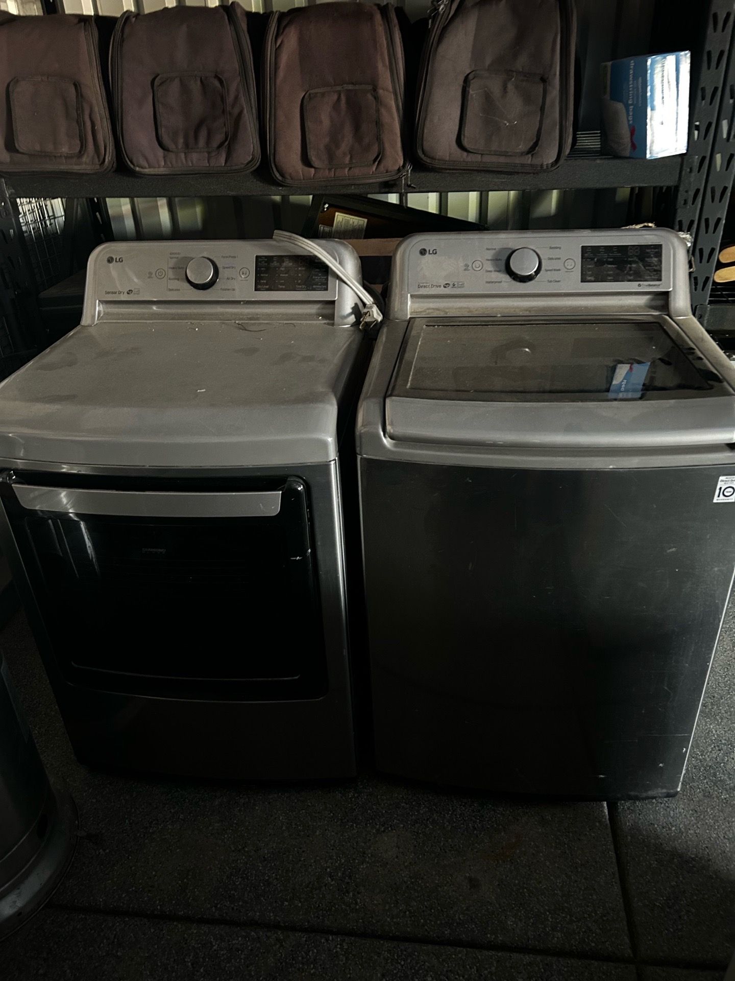L&g washer and dryer