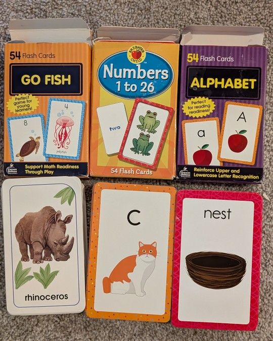 Flash Cards For Preschoolers 