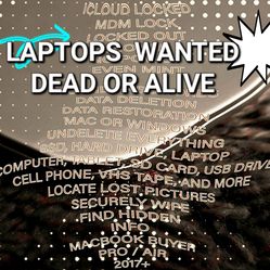 Old or Broke password locked aptop buyer