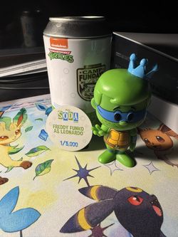 Funko Vinyl Soda: Freddy Funko As Leonardo  Camp Fundays 2023