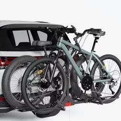 A two person bike rack