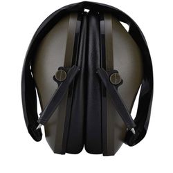 Denash Compact Size Safety Ear Muffs, Noise Reduction Black Earmuff, Denash45231 uwnci-02