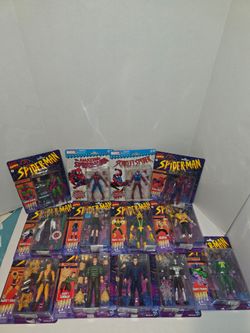 Marvel Legends Retro Card Spiderman Figures