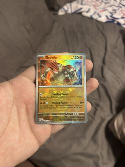 Groudon Masterball Holo - Prismatic Evolutions