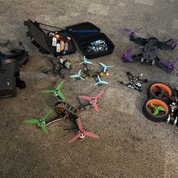 Lot Of Drones.   