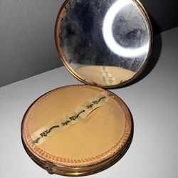 Antique Face Powder Case