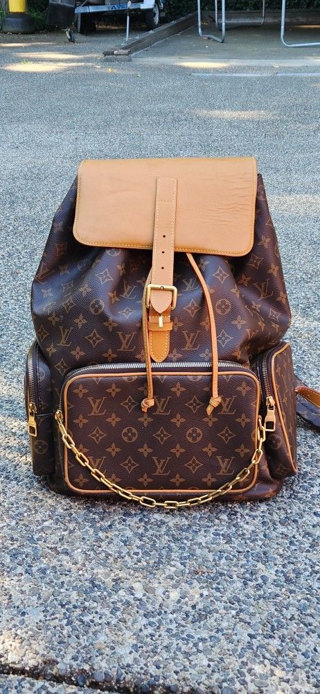 Full Size Louis Vuitton Trio Backpack