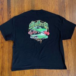Rollers only lowrider Chevy impala t shirt