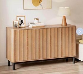 Large entertainment cabinet/console with storage