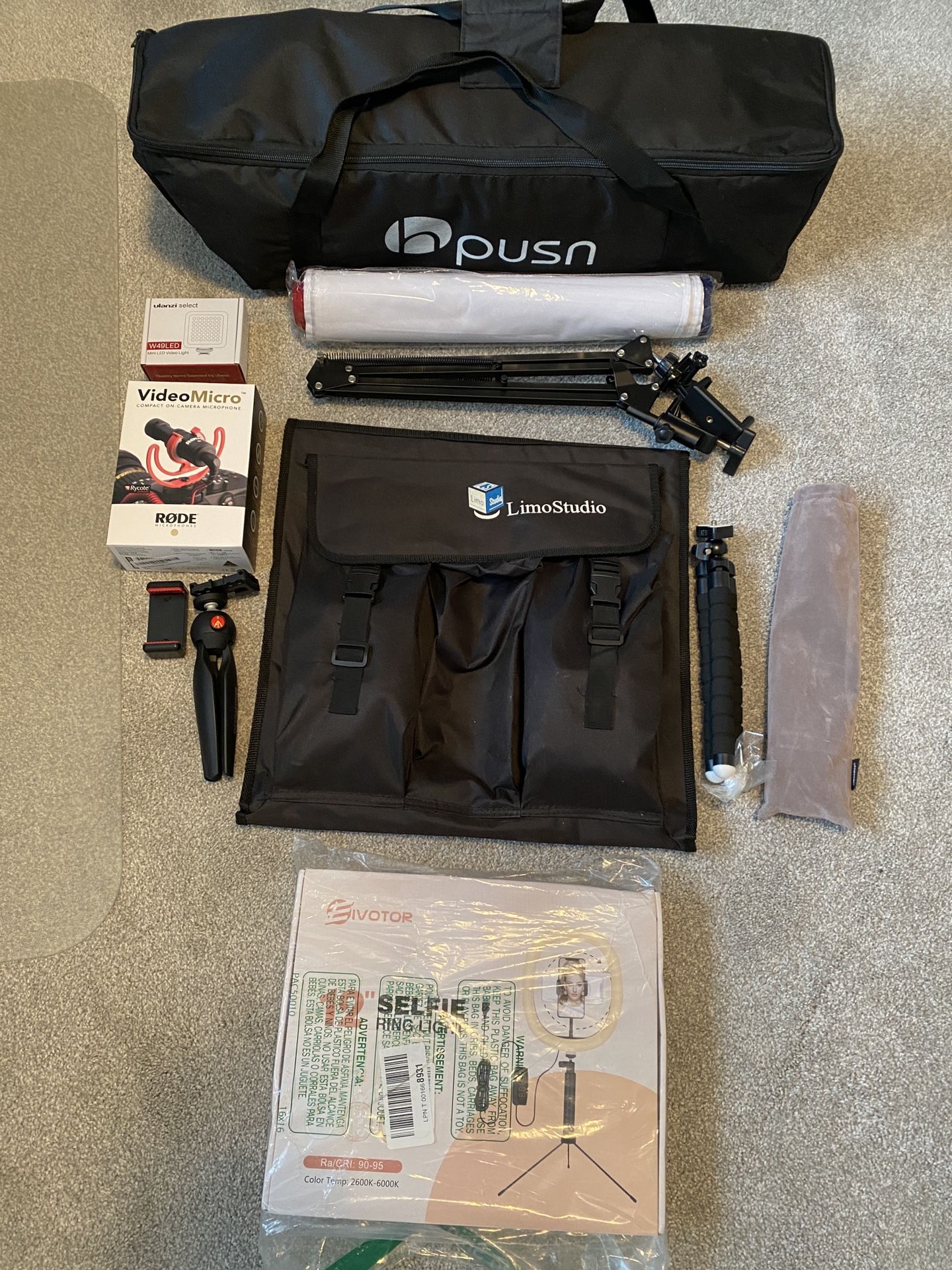 Photography Equipment Bundle