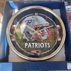 Patriots clock