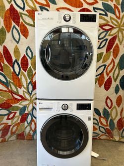 LG washer and dryer laundry