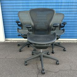 Herman Miller Aeron’s B Fully Loaded Office Gaming Chairs