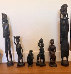 South African Hand Carved Figures
