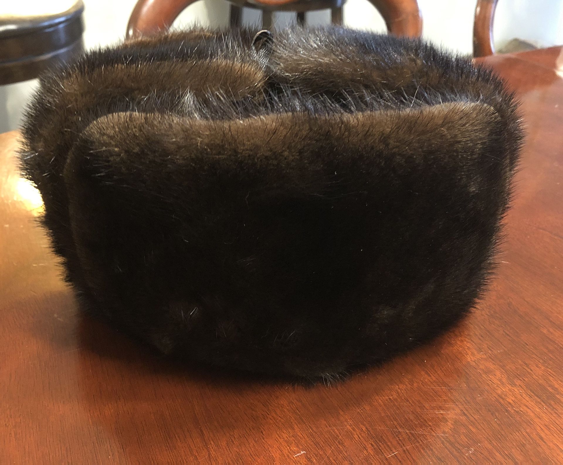 Beautiful Genuine Mink Men Hat Russian