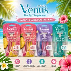Women Venus Razors Bundle