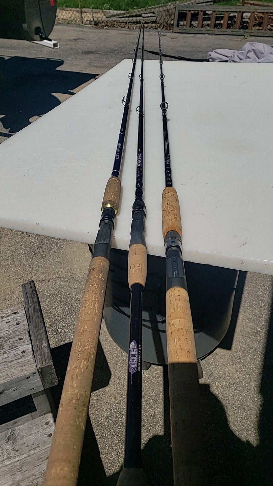 Musky fishing rods