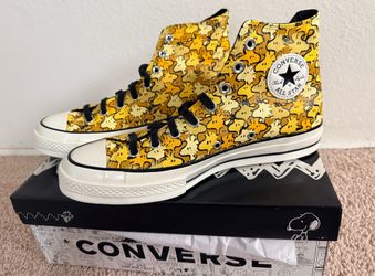 Converse x Peanuts Chuck 70 High Top Woodstock Mens Size 9.5 New