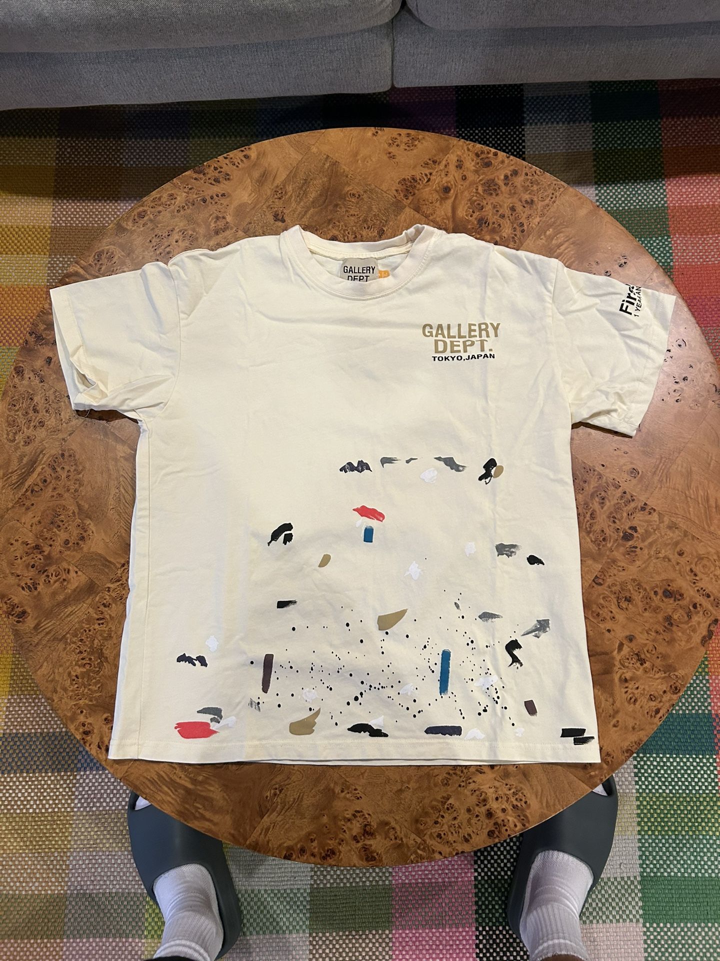 Gallery Dept Paint Splatter T-shirt