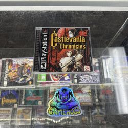 Castlevania Chronicles Ps1 $200 Gamehogs 11am-7pm