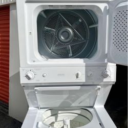 stackable washer and dryer 3 months warranty Different sizes 24" and 27" Delivery available