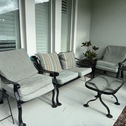 Metal Chair Set