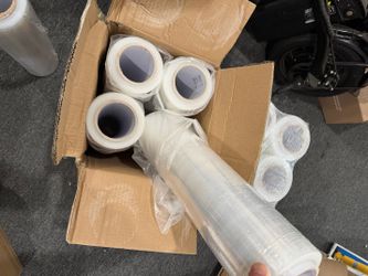 1 Roll 18” x 1500ft Heavy Duty Stretch Wrap Film – 80 Gauge Clear Plastic Pallet Wrap Roll for Moving, Packing, Shipping & Storage Industrial Shrink