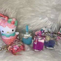Hello Kitty Keychains NEW