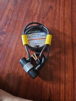 Bunker Hill Heavy Duty Bike Lock & Cable