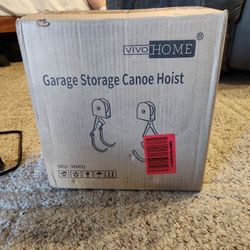 Garage Storage Canoe Hoist :: VivoHome