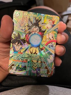 Dragonball super master SPR GOKU CARD