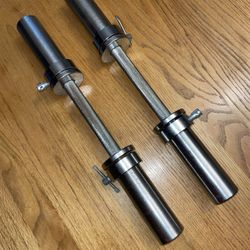 Pair Olympic Dumbbell Handles 