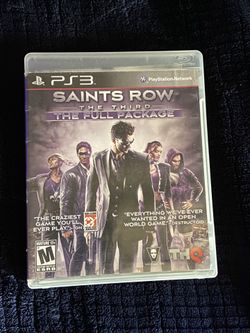 Saints Row The Third The Full Package PS3 Game