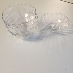 7 Glass Bowls