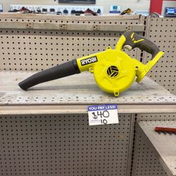 Small Ryobi Blower With Battery 