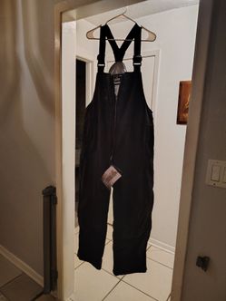 New Refrigiwear Insulated Softshell bib overalls large