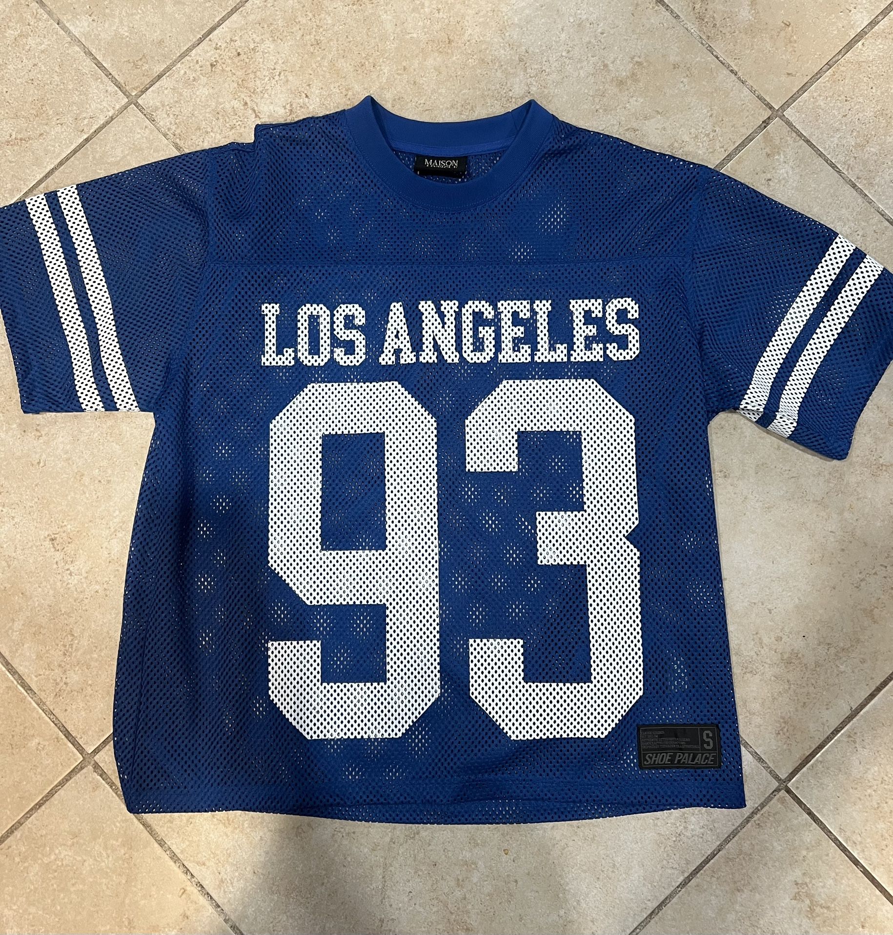 Backwards Mesh Los Angeles Jersey 93#