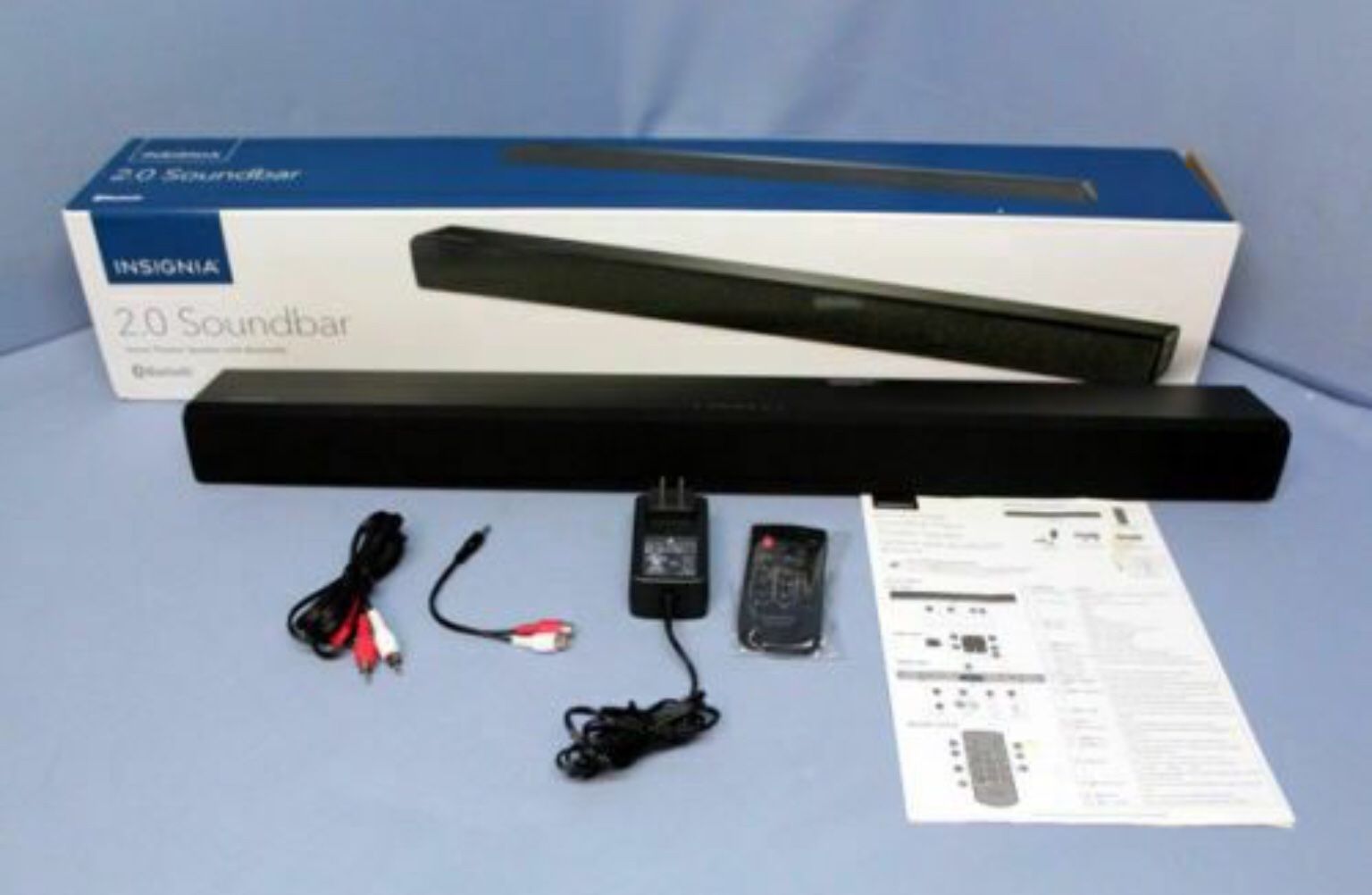 Insignia NSHSB318 2.0 Channel Soundbar with Digital Amplifier