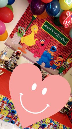 Elmo party supplies