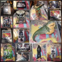 Star wars toys lot