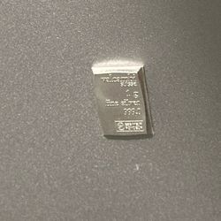 Valcambi.999 Silver Bar 1 Gram Bullion