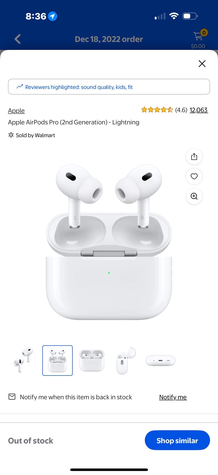 Apple AirPods Pro (2nd Generation) - Lightning