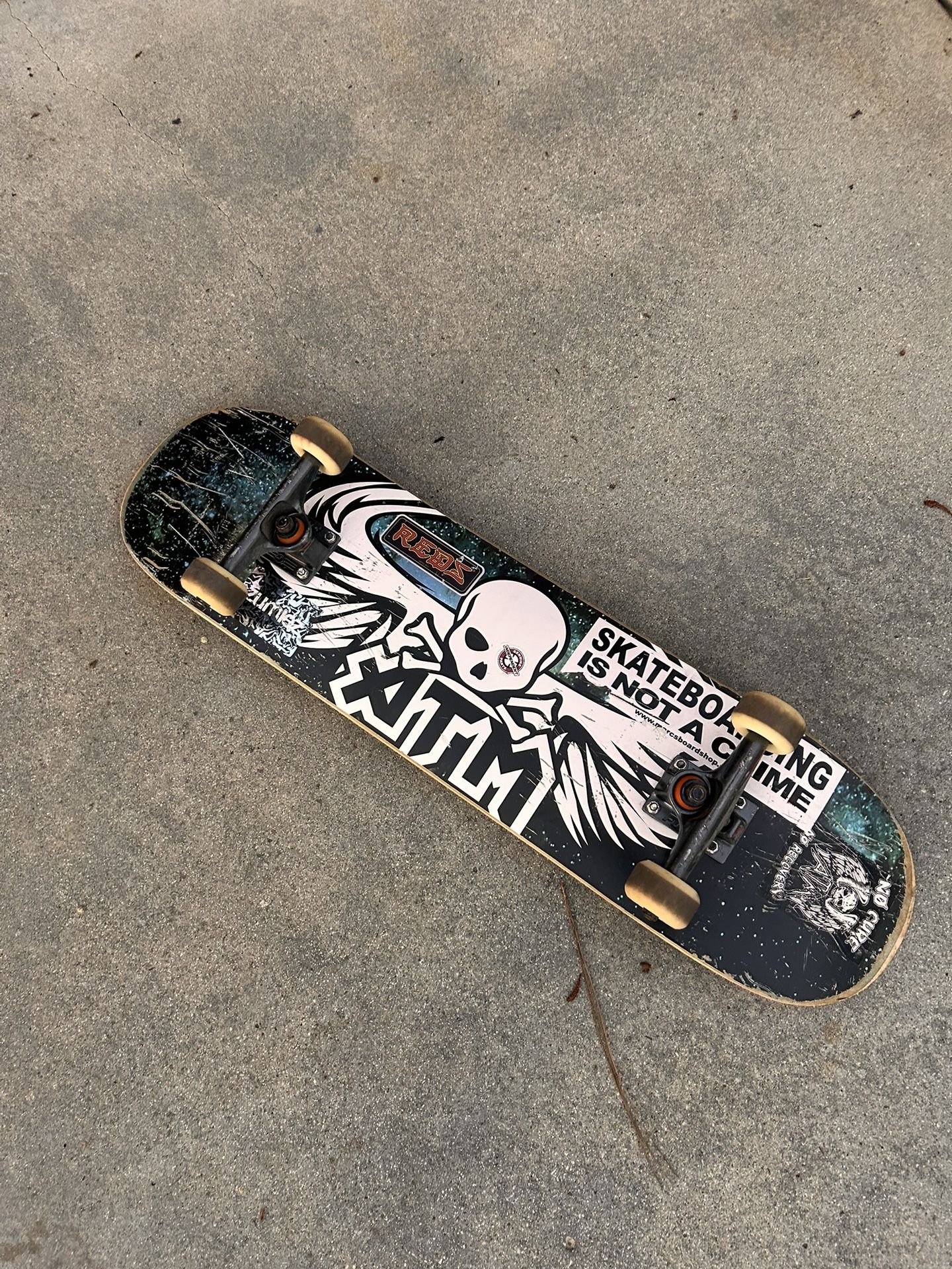ATM Galaxy Skateboard