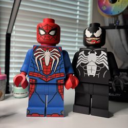 3D Printed Lego Superheroes - Large Size -  16” Marvel, DC Comics