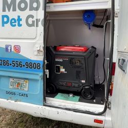 Pet Grooming Van 